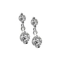 Newbridge Drop Earrings Clear Stone JC2650