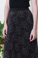 Nyla Leopard Tulle Reversible Skirt