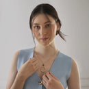 Newbridge Gold Plated Spectacle Holder Necklace P0027GP