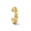 Gold Plated Claddagh Band Ring R0017GP