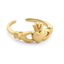 Gold Plated Claddagh Ring  R0018GP
