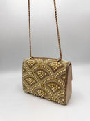 Rebecca Pearl & Crystal Bag - Gold