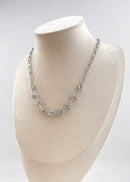 Rex Knot Link Necklace - Silver