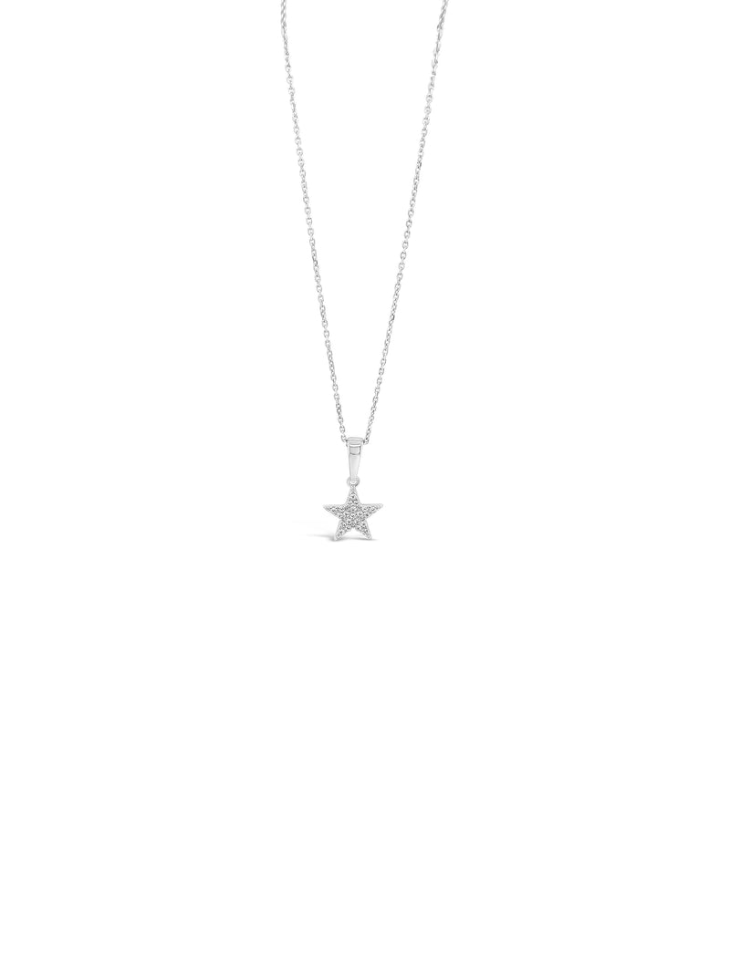 Absolute Sterling Silver Star Pendant SP189SL