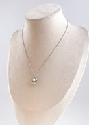 Sheila Pearl In A Shell Necklace Silver