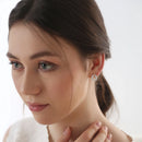 Newbridge Silver & Rose Gold Plated Tiamo Earrings ER0062SRP