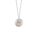 Newbridge Silver & Rose Gold Plated Pendant P0031SRP