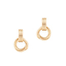 Tipperary Crystal Love Knot Hoop Drops 189539