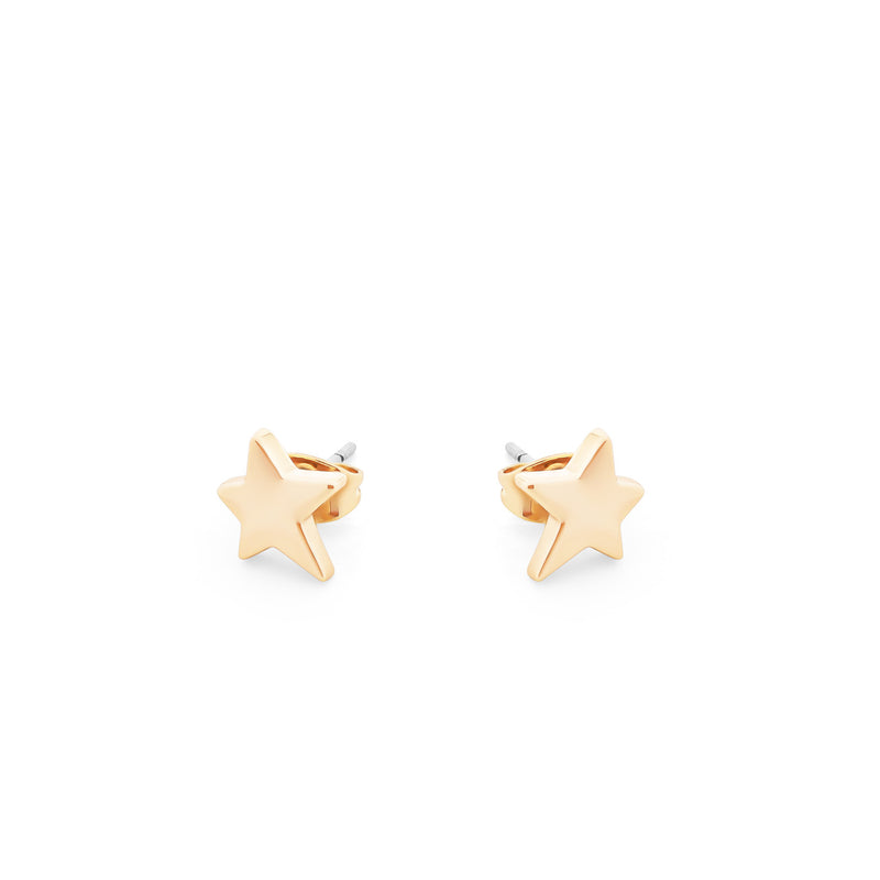 Tipperary Crystal Star Gold Earrings 165014