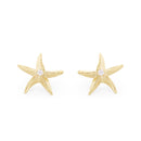 Tipperary Crystal Starfish Earrings 189010