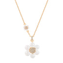 Tipperary Daisy Pearl Pendant Gold 183964