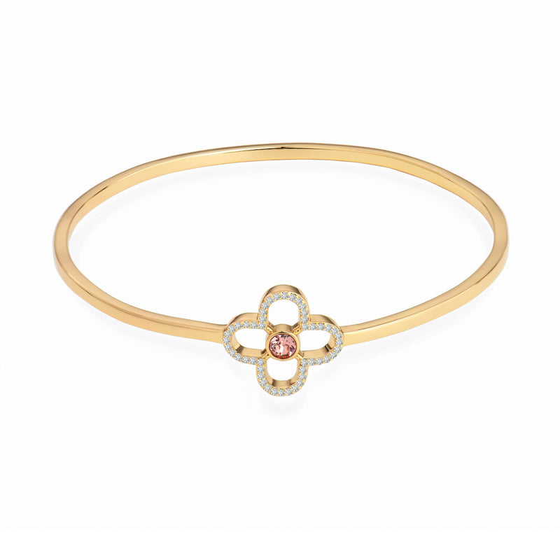 Tipperary Fleur Collection Gold Bangle 170964