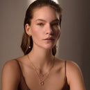 Tipperary Soleil Sun & Pearl Earrings 175983