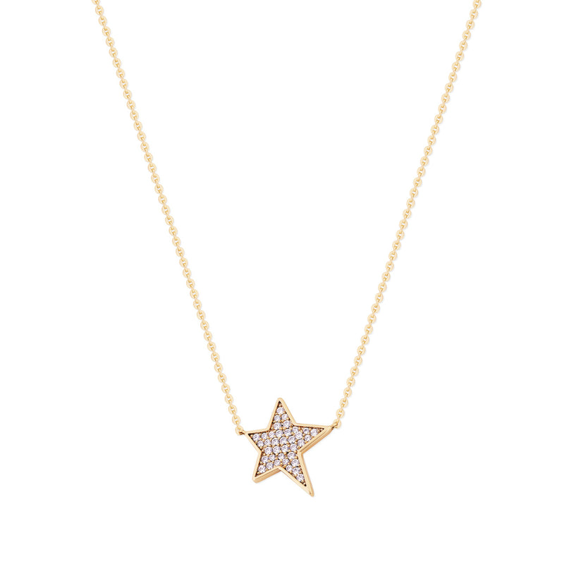 Tipperary Star Pendant CZ Gold 165021