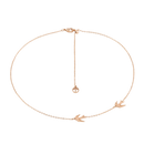 Tipperary Swallow Chain - Rose Gold