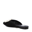 XTI Woven Pearl Mule - Black 142682
