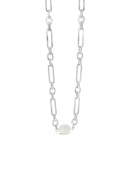 Absolute Chain Pearl Necklace N2338sl
