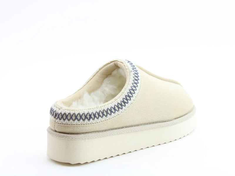 Heavenly Feet Slippers - Ice Beige