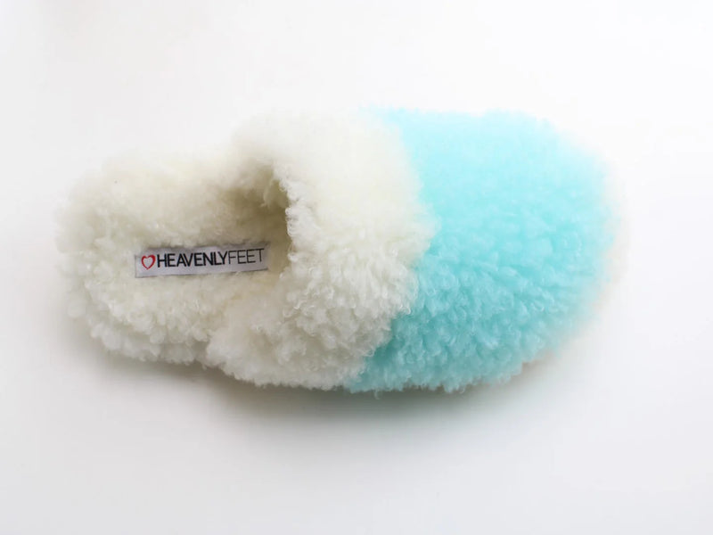 Heavenly Feet Slippers - Pillow Turquoise