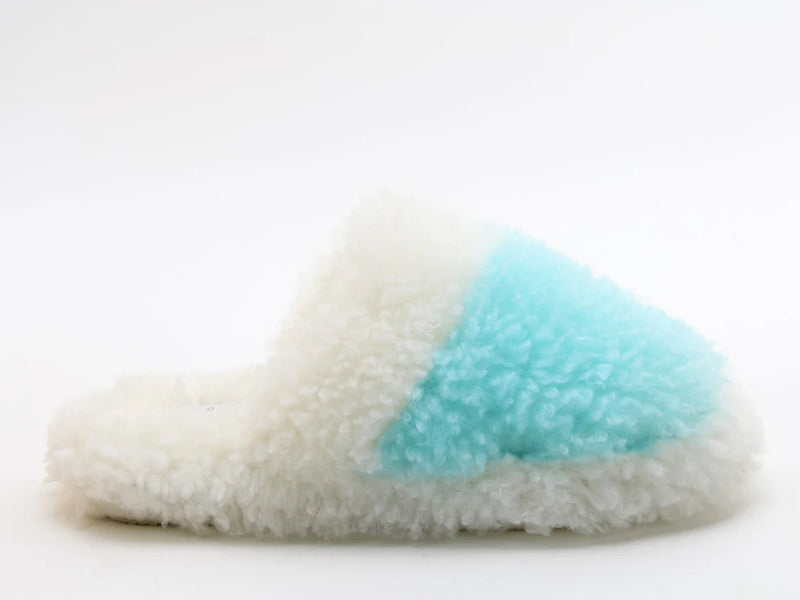 Heavenly Feet Slippers - Pillow Turquoise