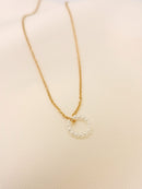 Kennedy Fine Pearl Circle Necklace