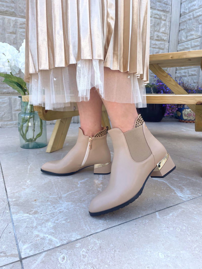 Kate Appleby "Acle" Ankle Boot - Almond