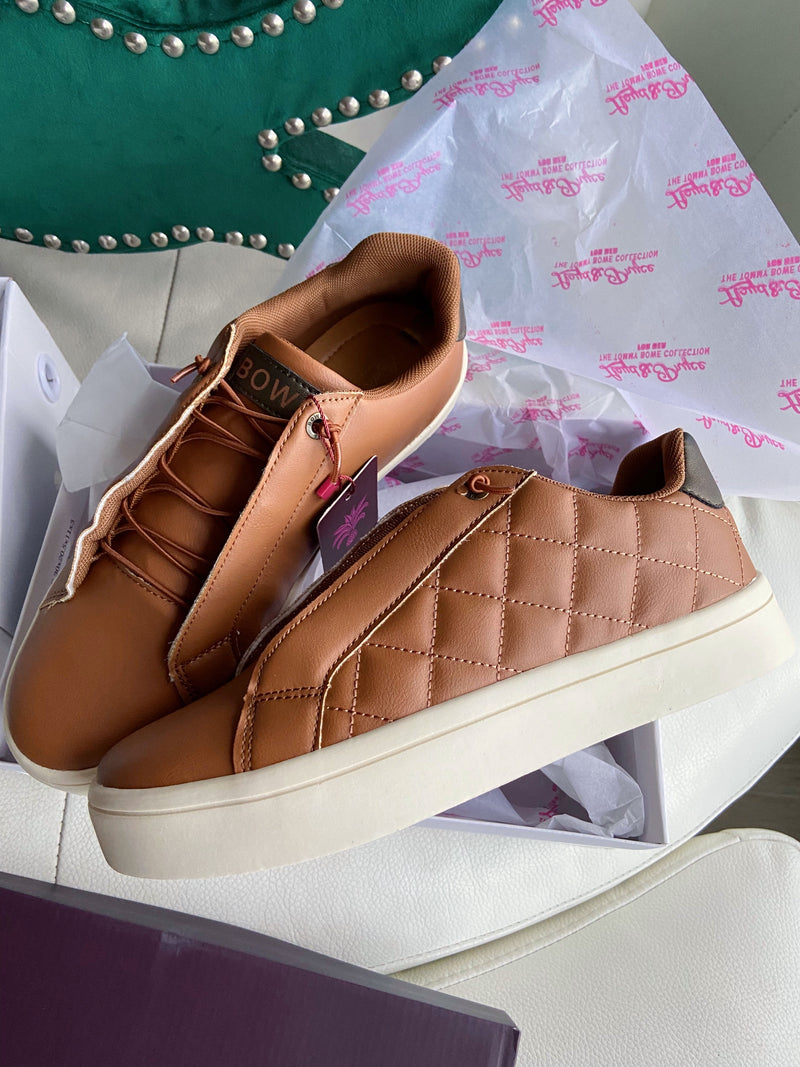 Tommy Bowe "Shireves Ezy" Trainer - Biscuit Stitch Tan