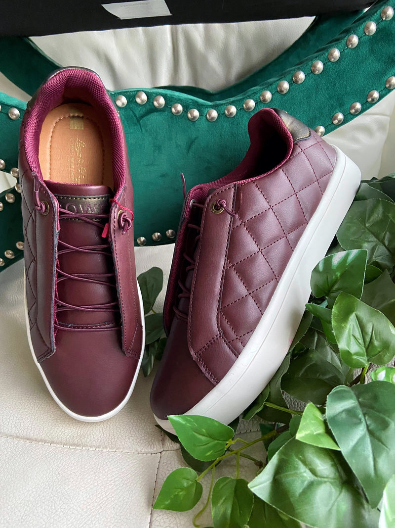 Tommy Bowe "Shireves Ezy" Trainer - Maroon Stitch