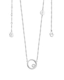 Tipperary Crystal Initial Pendants - Silver