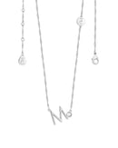 Tipperary Crystal Initial Pendants - Silver