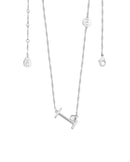 Tipperary Crystal Initial Pendants - Silver