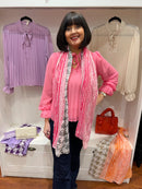 Erica Pleated Blouse Pink