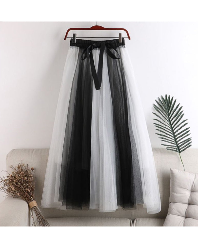 Moyna Two Tone Tulle Skirt