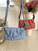 Gionni Shadi Embossed Ruched Bag Coral