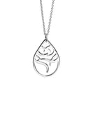 Newbridge Lir Teardrop Pendant Silver Plated P1628