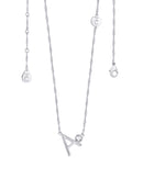 Tipperary Crystal Initial Pendants - Silver