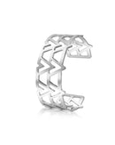 Newbridge Sonata Triangular Bangle Silver Plated LB502