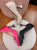 Una Healy "Dancing Queen" Diamante Stiletto’s - Vinyl Jewel