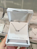 Tipperary Crystal Initial Pendants - Silver