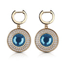 Newbridge Earrings with Montana Stone ER1035G