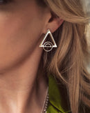 Newbridge Sonata Triangular Earrings ER706