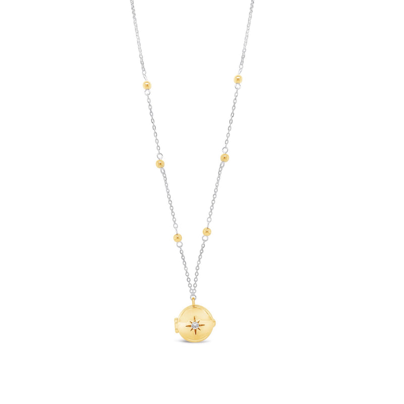 Absolute Star Locket - Silver & Gold