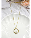 Blanca Floating Pearl & Bead Necklace - Gold