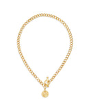 Newbridge Sappho Coin T-Bar Necklace NL2909