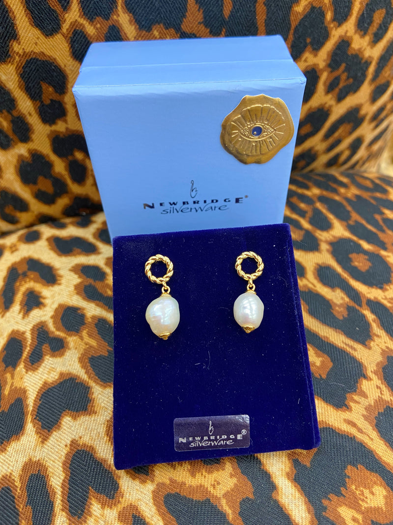 Newbridge Sappho Baroque Pearl Earrings ER2807