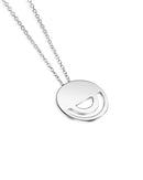 Newbridge Sonata Circular Pendant Silver Plated P1634
