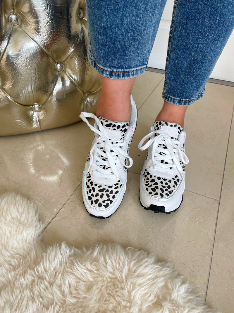 Una Healy "In The Crowd" Trainers - Dalmation Mix