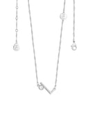 Tipperary Crystal Initial Pendants - Silver