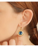Newbridge Earrings with Montana Stone ER1035G